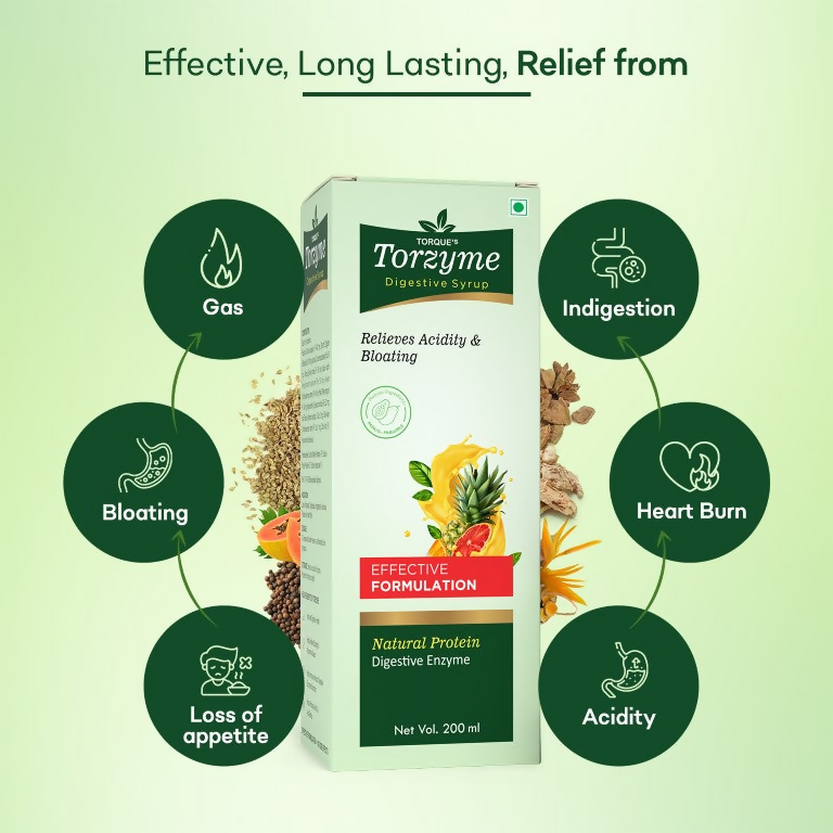 Torque's Torzyme Natural Protein Syrup 