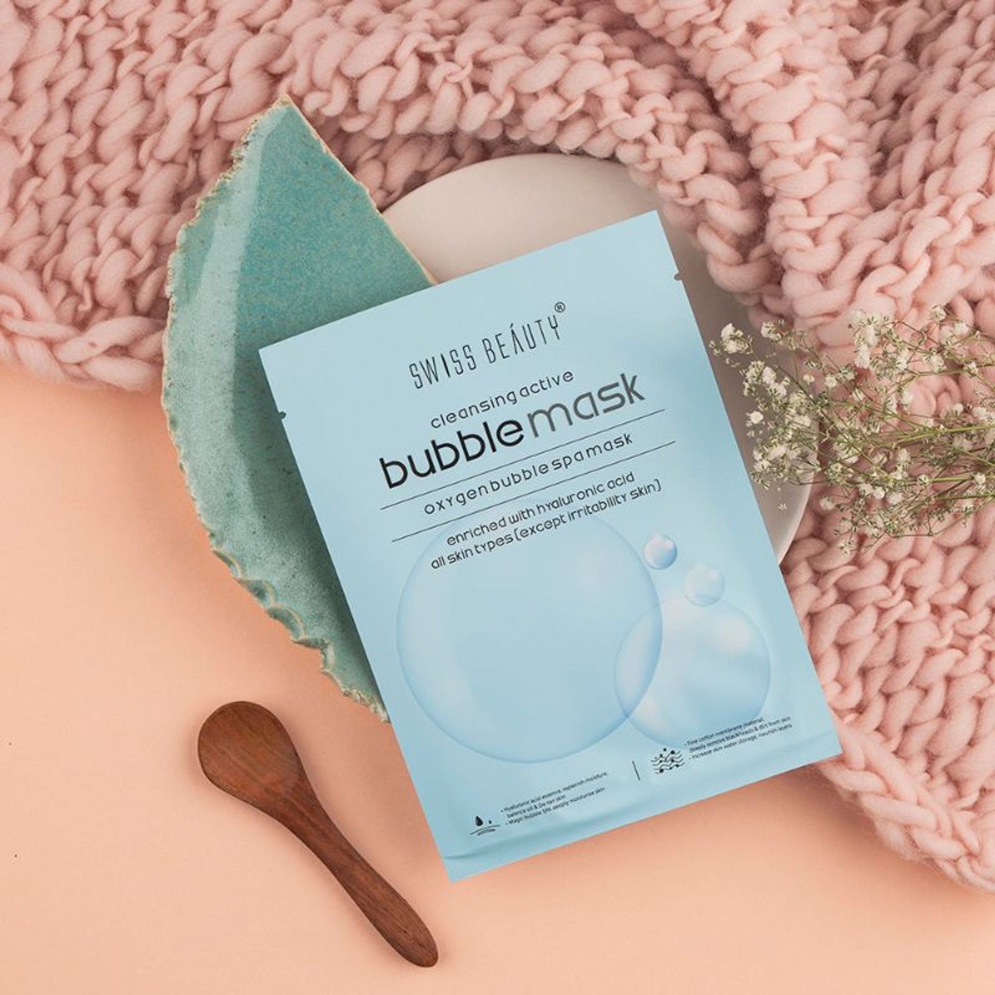 Swiss Beauty Cleansing Active Bubble Mask