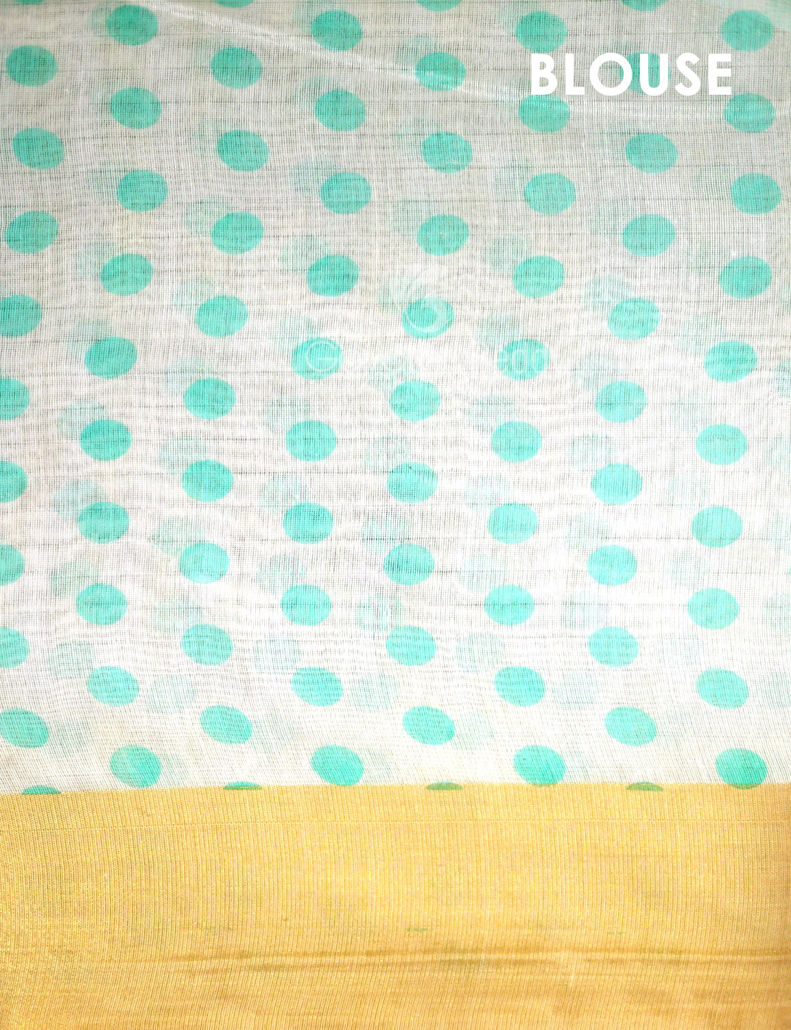 Shades of Milk White And Sky Blue Colour Floral Design Chanderi Printed Grab2Buy By Gayathri Reddy Designer Studio 