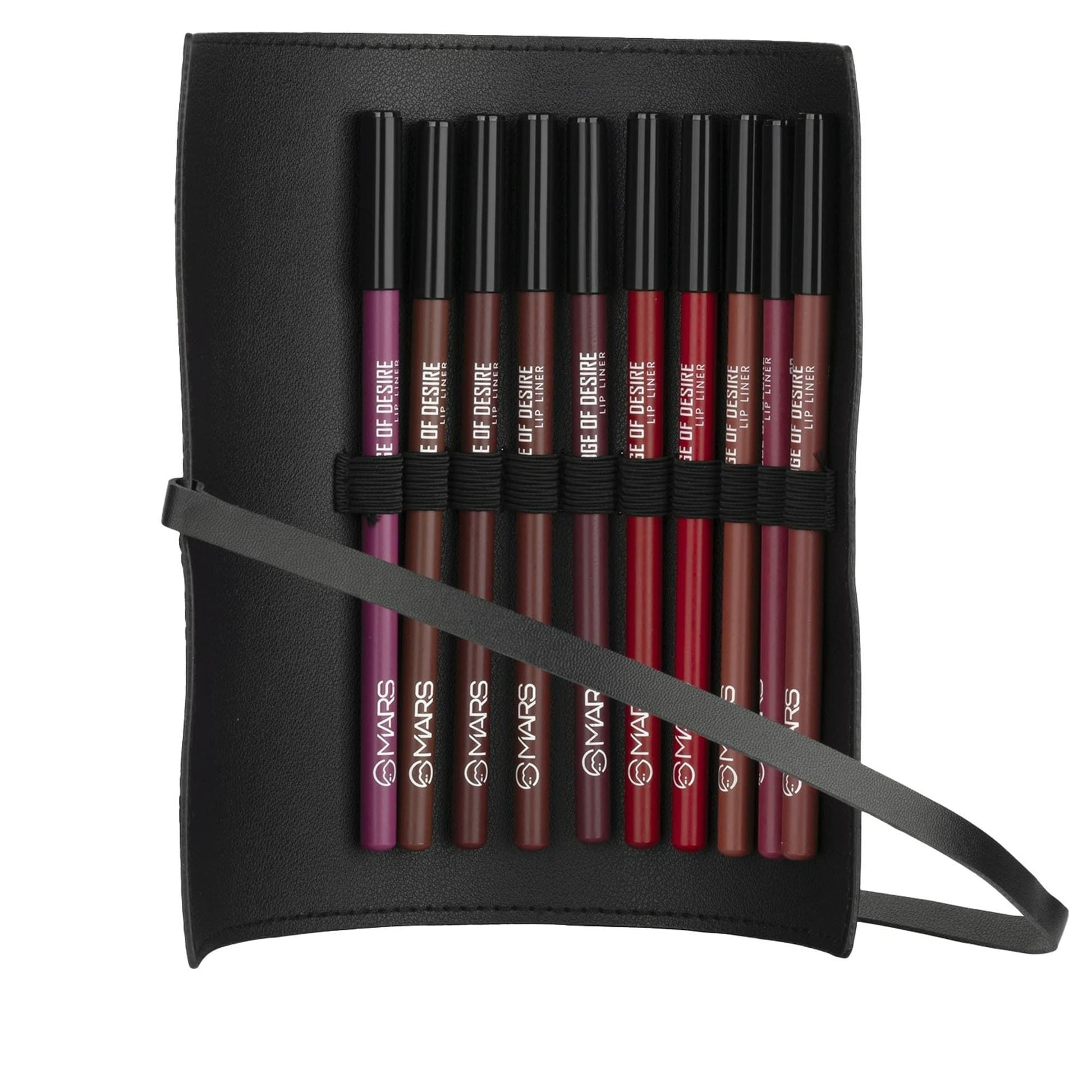 MARS Cosmetics Edge of Desire Lip Liner With Holder - Set A 