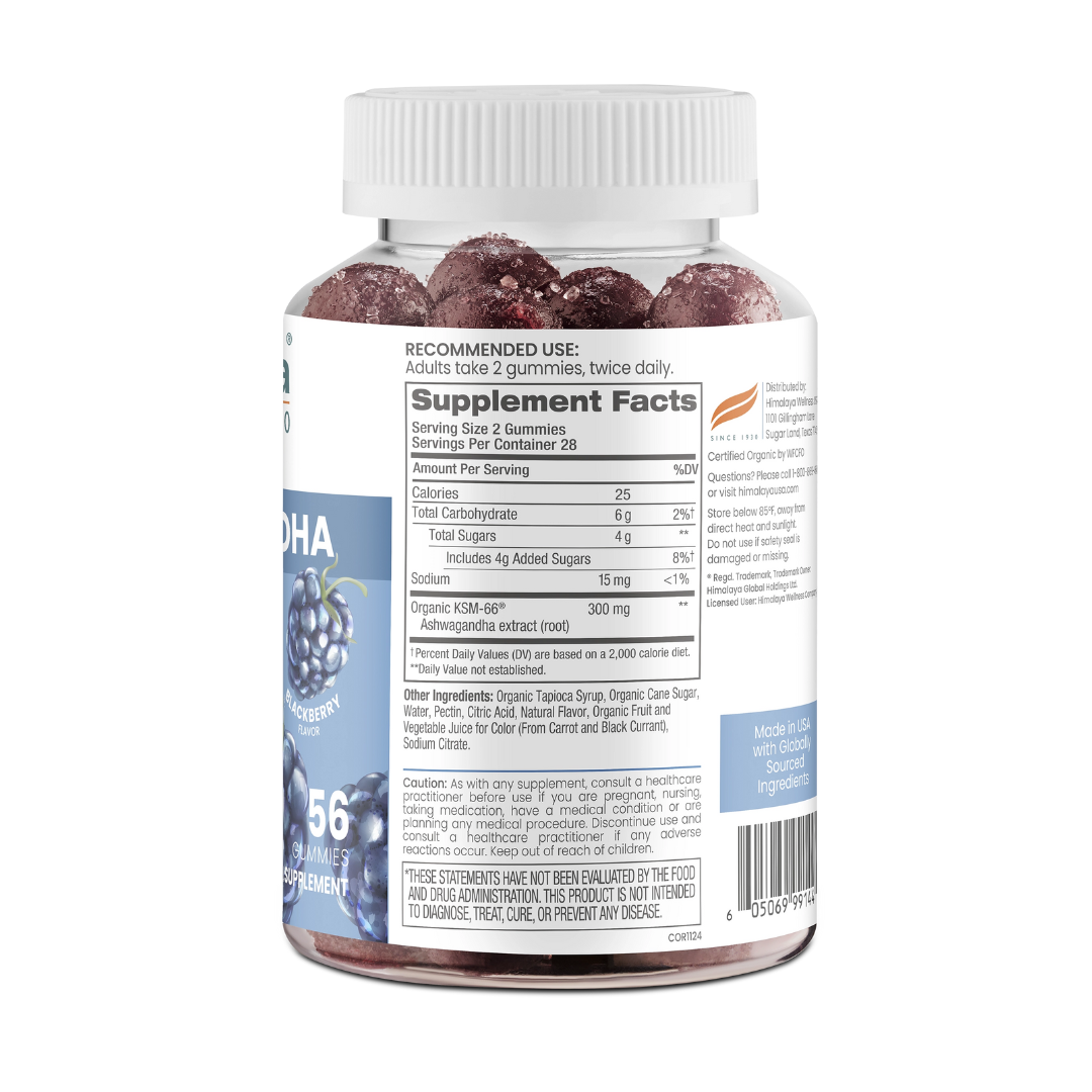 Ashwagandha Organic Gummies