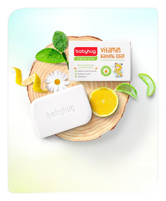 Babyhug Naturals Vitamin Bathing Soap 