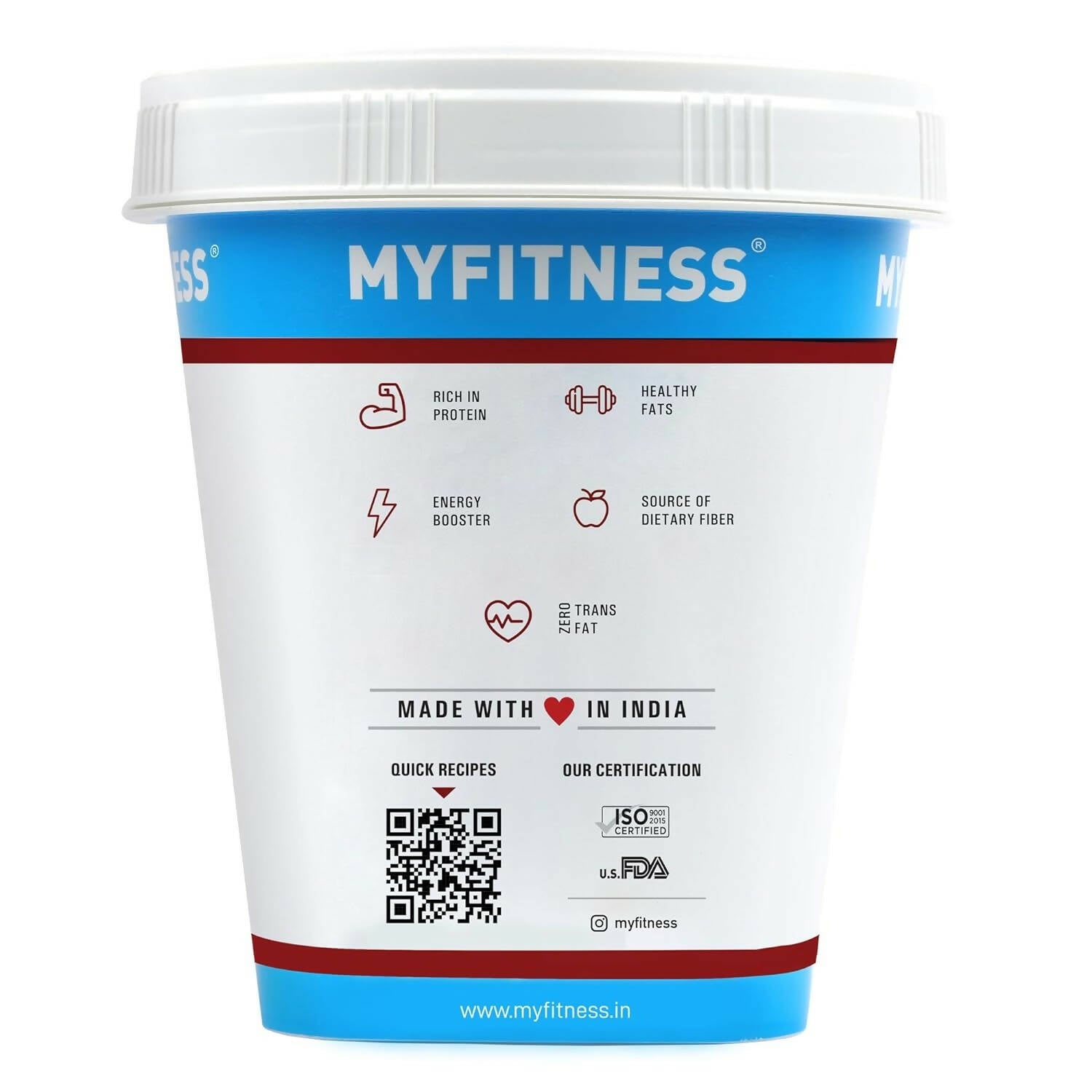 Myfitness Barbeque High Protein Spread & Dip | Smoky Smooth Peanut Butter - Grab2buy