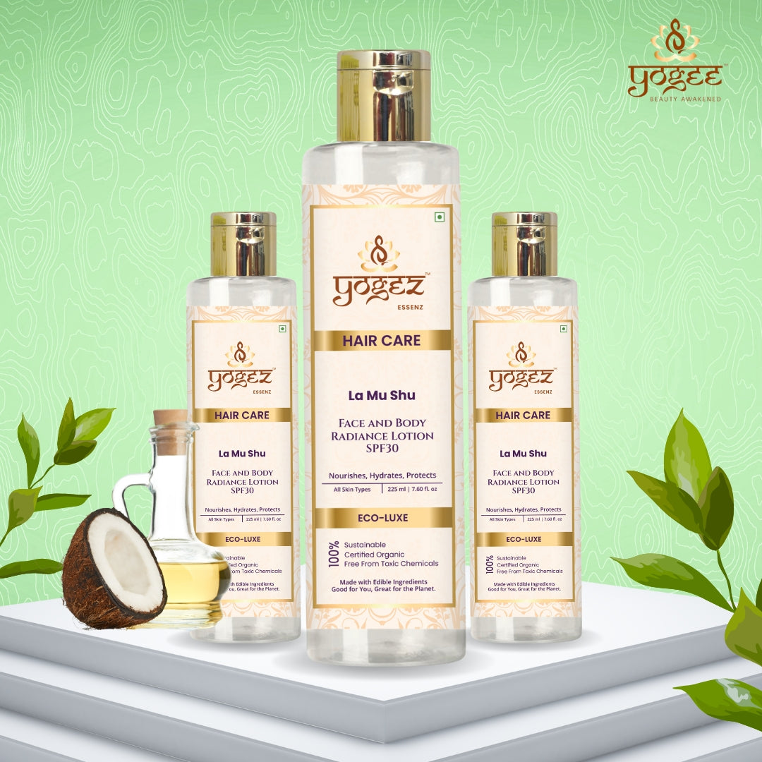 Yogez La Mu Shu Face and Body Radiance Lotion SPF30  Grab2Buy Yogez Grab2Buy