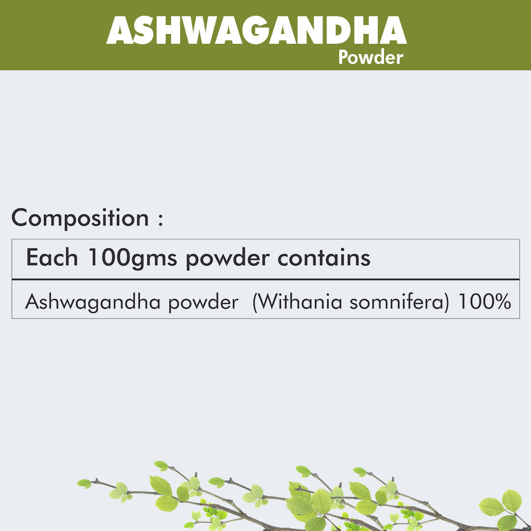 Herbal Hills Ayurveda Ashwagandha Powder 