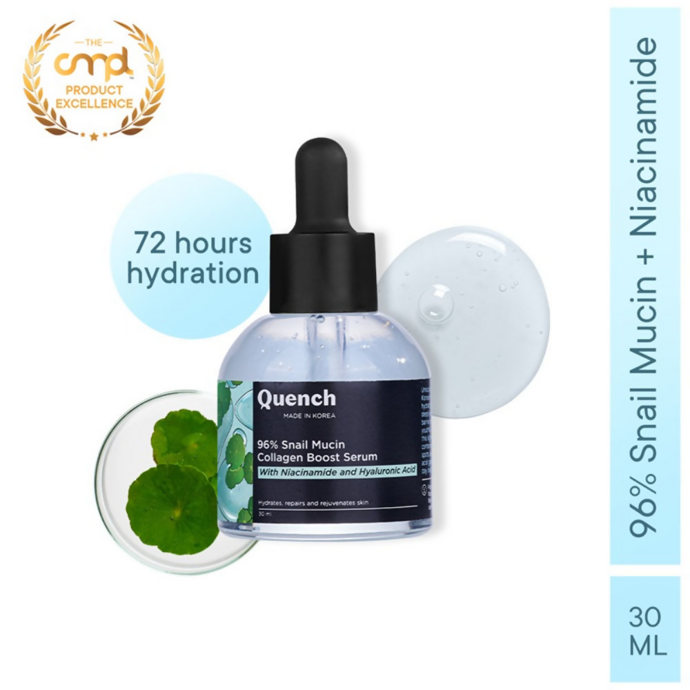 Quench 96% Snail Mucin Collagen Boost Serum 