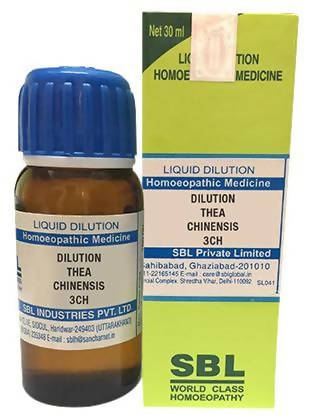 SBL Homeopathy Thea Chinensis Dilution 