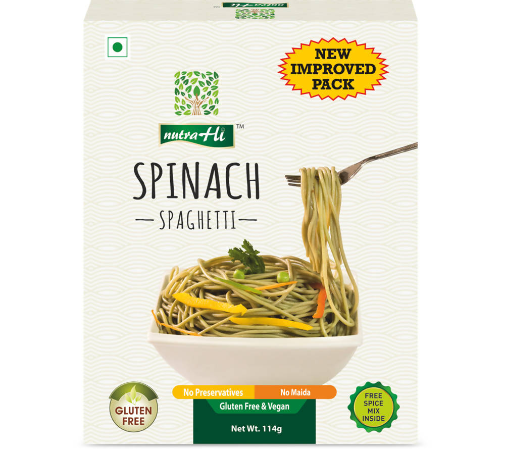 NutraHi Spinach Spaghetti - Grab2buy