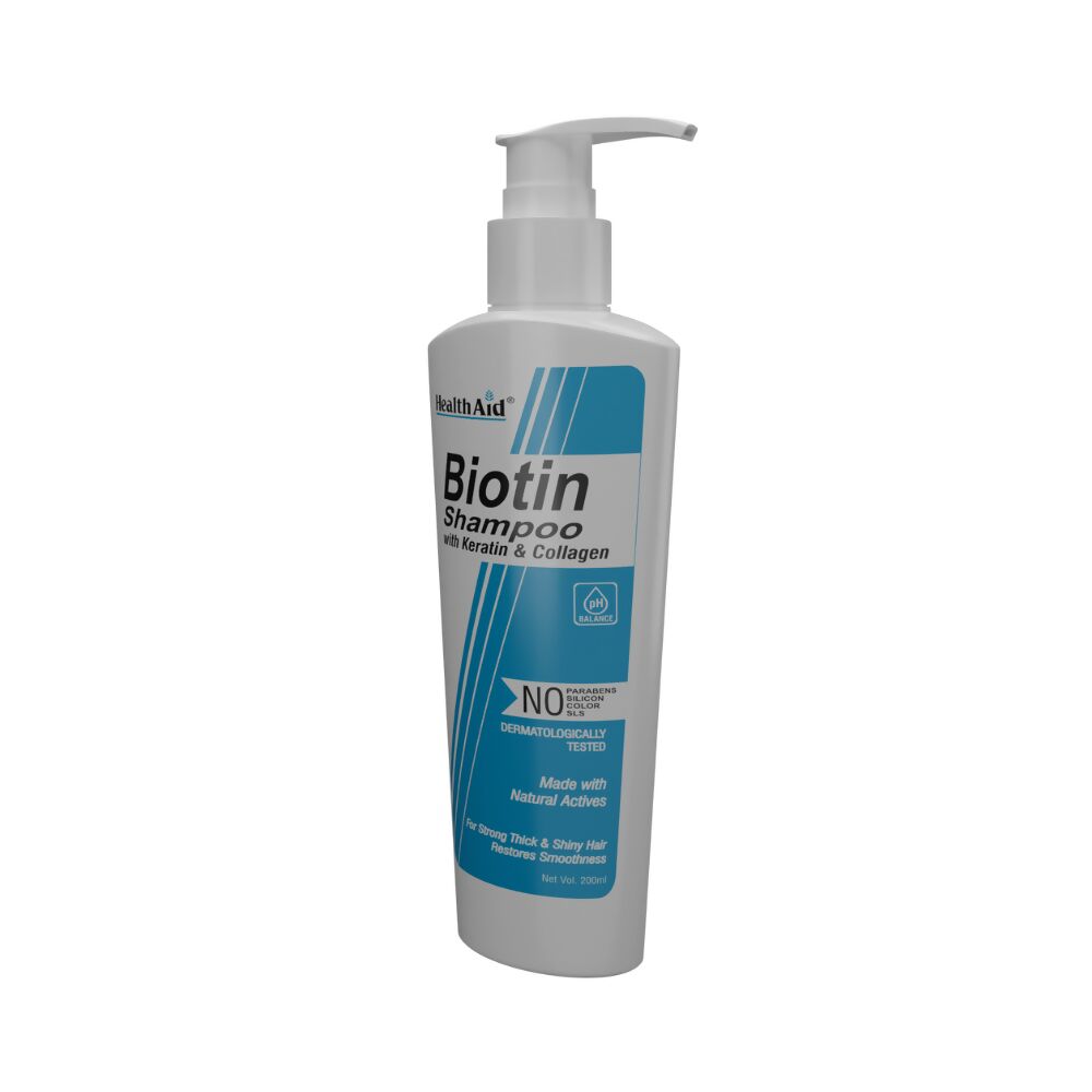 HealthAid Biotin Shampoo with Keratin & Collagen 