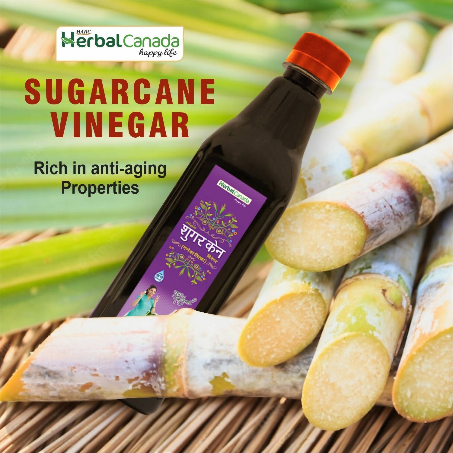 Herbal Canada Sugar Cane Vinegar 