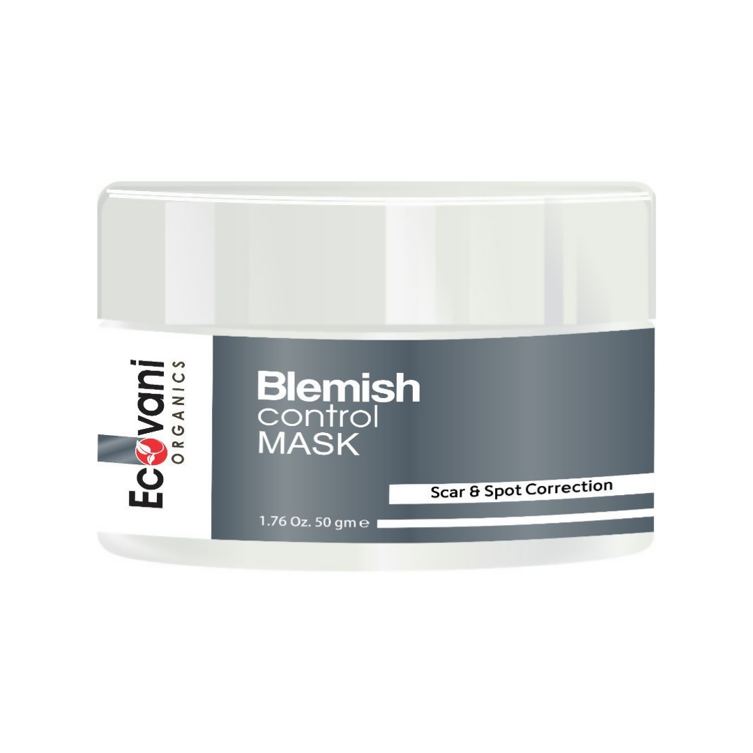Ecovani Organics Blemish Control Mask - Organic Scar Lightening Formula 