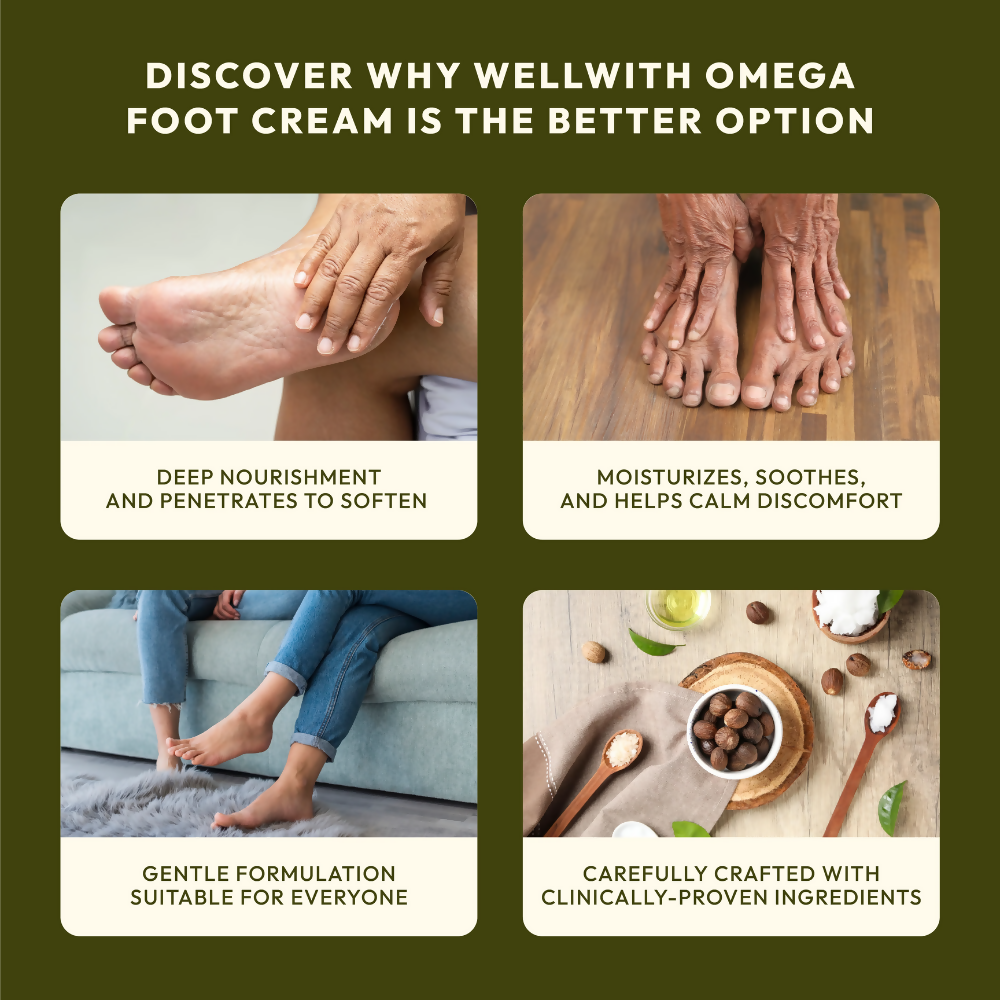 Wellwith Sea Buckthorn Foot Cream  Grab2Buy Wellwith Grab2Buy