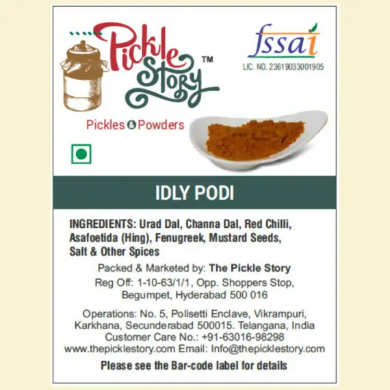 The Pickle Story Idly Powder 