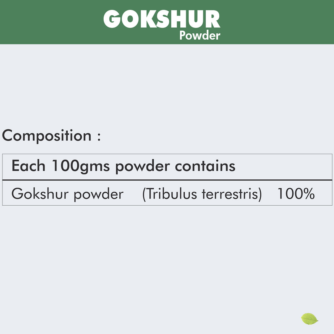 Herbal Hills Ayurveda Gokshur Powder 