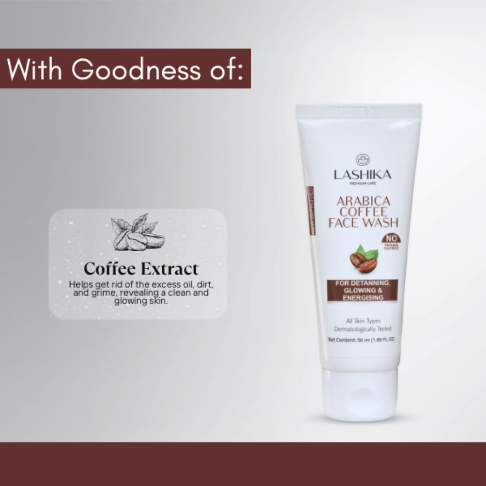Lashika Arabica Coffee Face Wash 