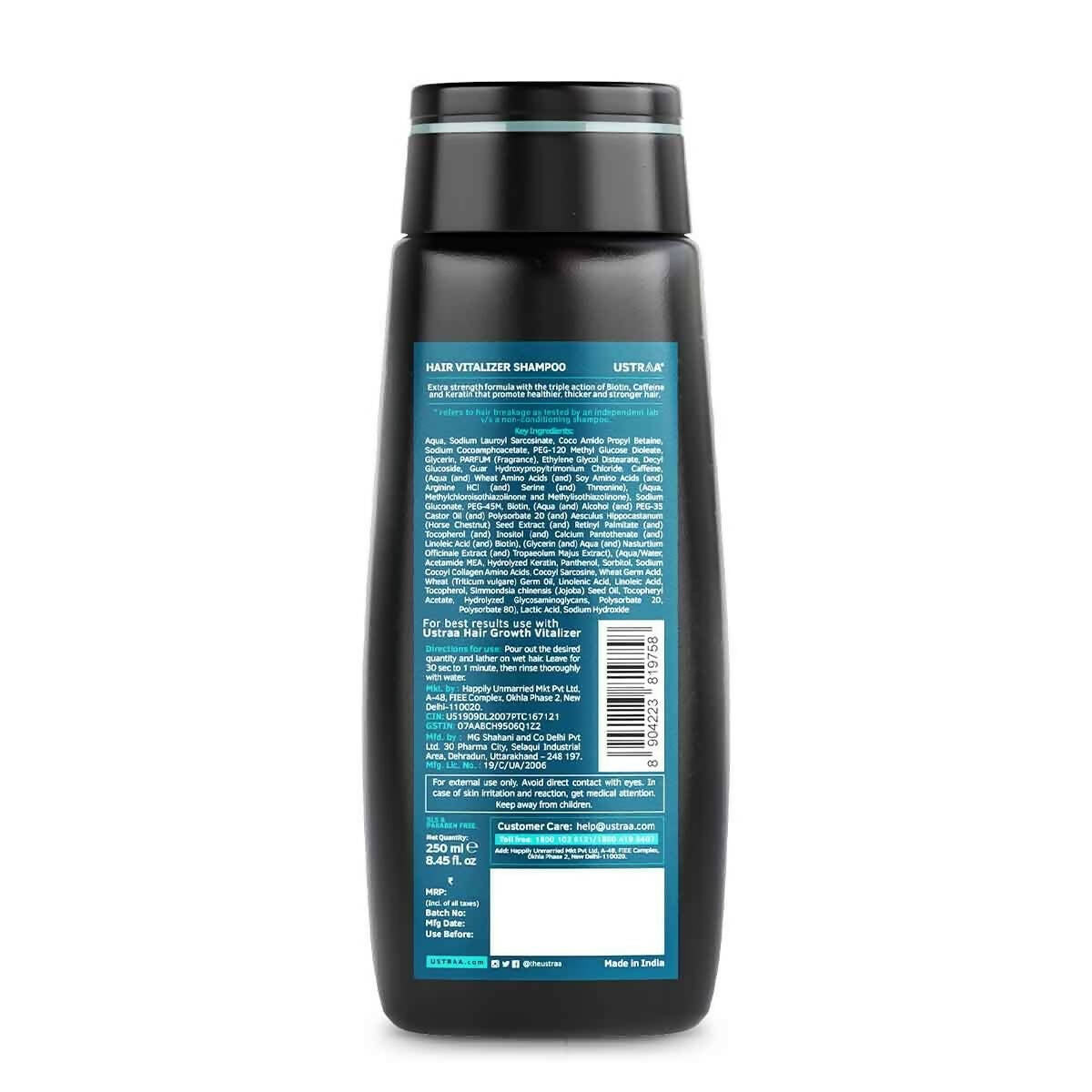 Ustraa Hair Vitalizer Shampoo  Grab2Buy Ustraa Grab2Buy
