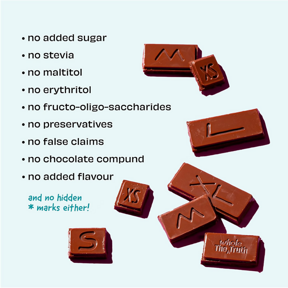 The Whole Truth Dark Chocolate - Sea Salt  Grab2Buy The Whole Truth Grab2Buy