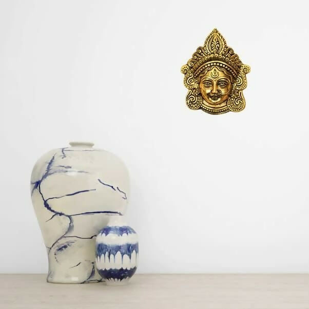 Dalvkot Shri Durga Mata Face For Wall Hanging - Grab2buy