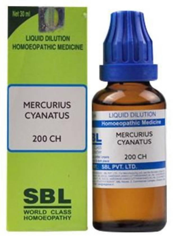 SBL Homeopathy Mercurius Cyanatus Dilution 
