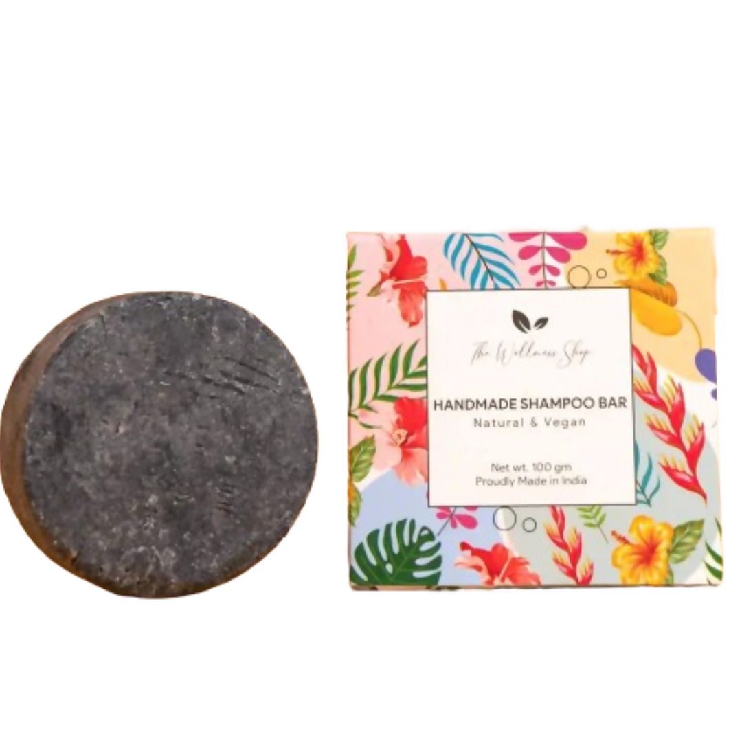 The Wellness Shop Handmade Shampoo Bar with Activated Charcoal  Grab2Buy The Wellness Shop Grab2Buy