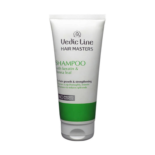 Vedic Line Hair Masters Shampoo with Keratin & Henna Leaf  Grab2Buy Vedic Line Grab2Buy
