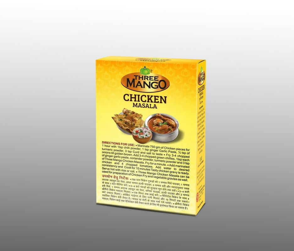 Three Mango Chicken Masala Powder  Grab2Buy Three Mango Grab2Buy