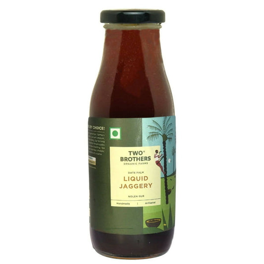 Two Brothers Organic Farms Date Palm Jaggery Liquid, Pure Date Palm Sap - Grab2buy