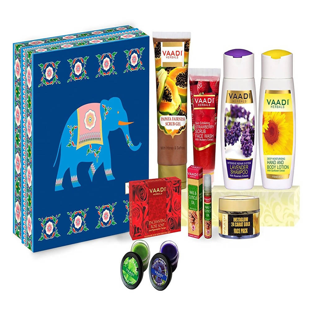 Vaadi Herbals Luxurious Beauty Herbal Gift Set  Grab2Buy Vaadi Herbals Grab2Buy