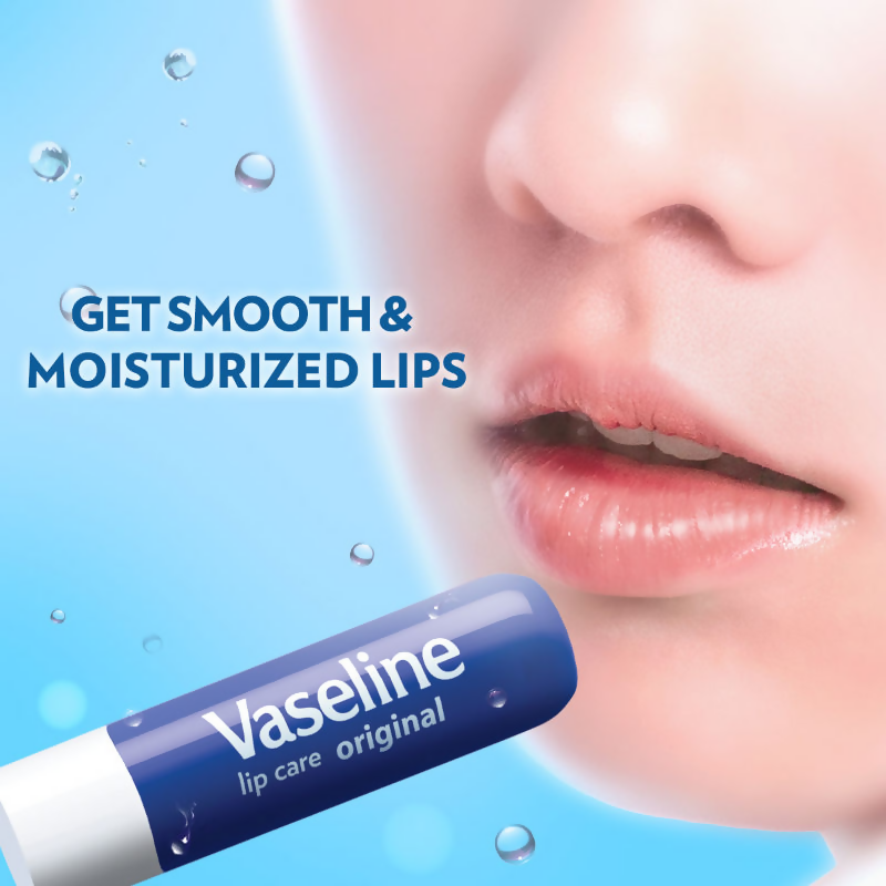 Vaseline Lip Care Lip Balm Stick - Original Lips  Grab2Buy Vaseline Grab2Buy