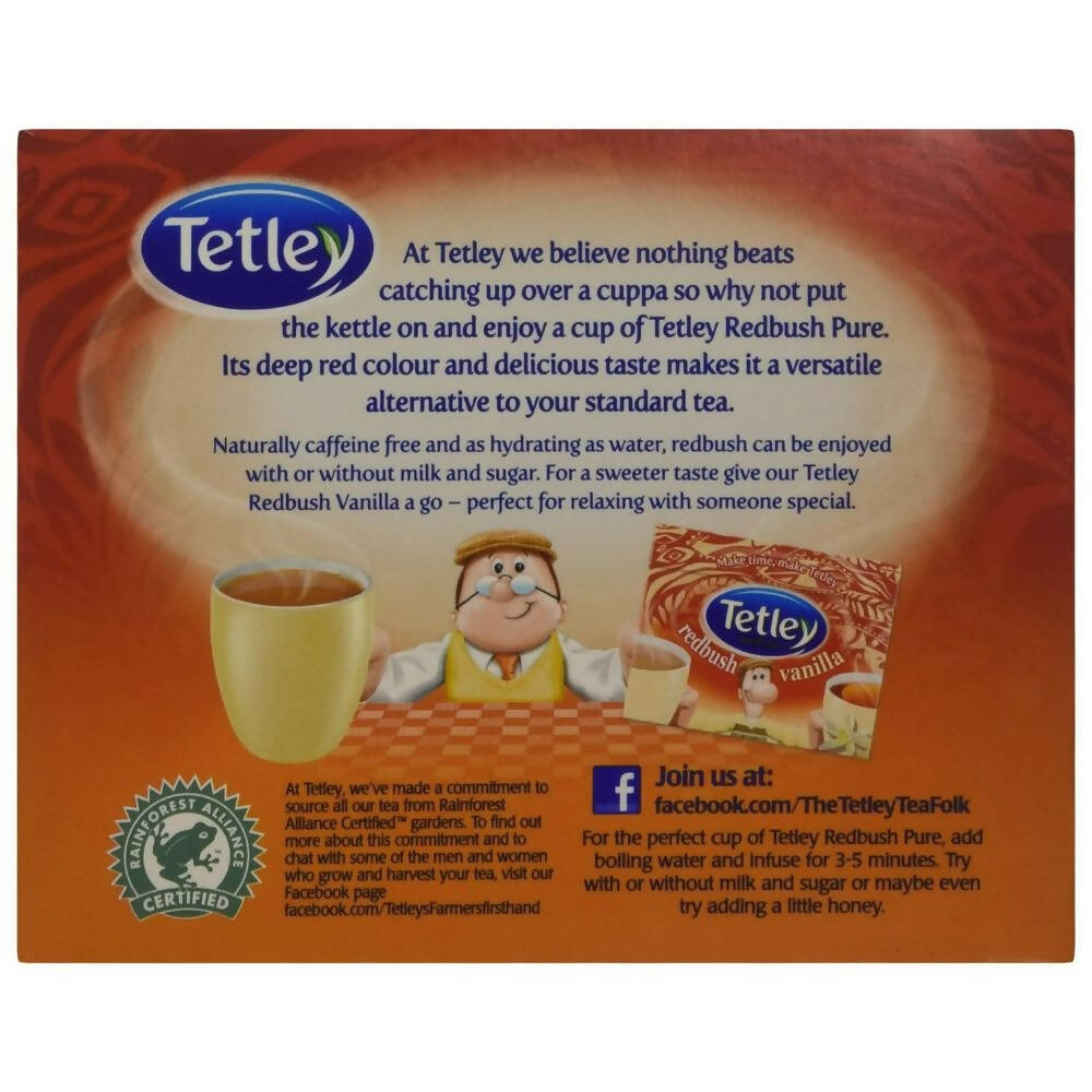Tetley Redbush Pure Great Test Tea Bags  Grab2Buy Tetley Grab2Buy
