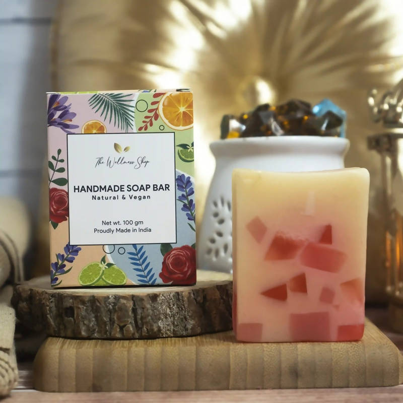 The Wellness Shop Premium Rose & Goat Milk Handmade Soap  Grab2Buy The Wellness Shop Grab2Buy