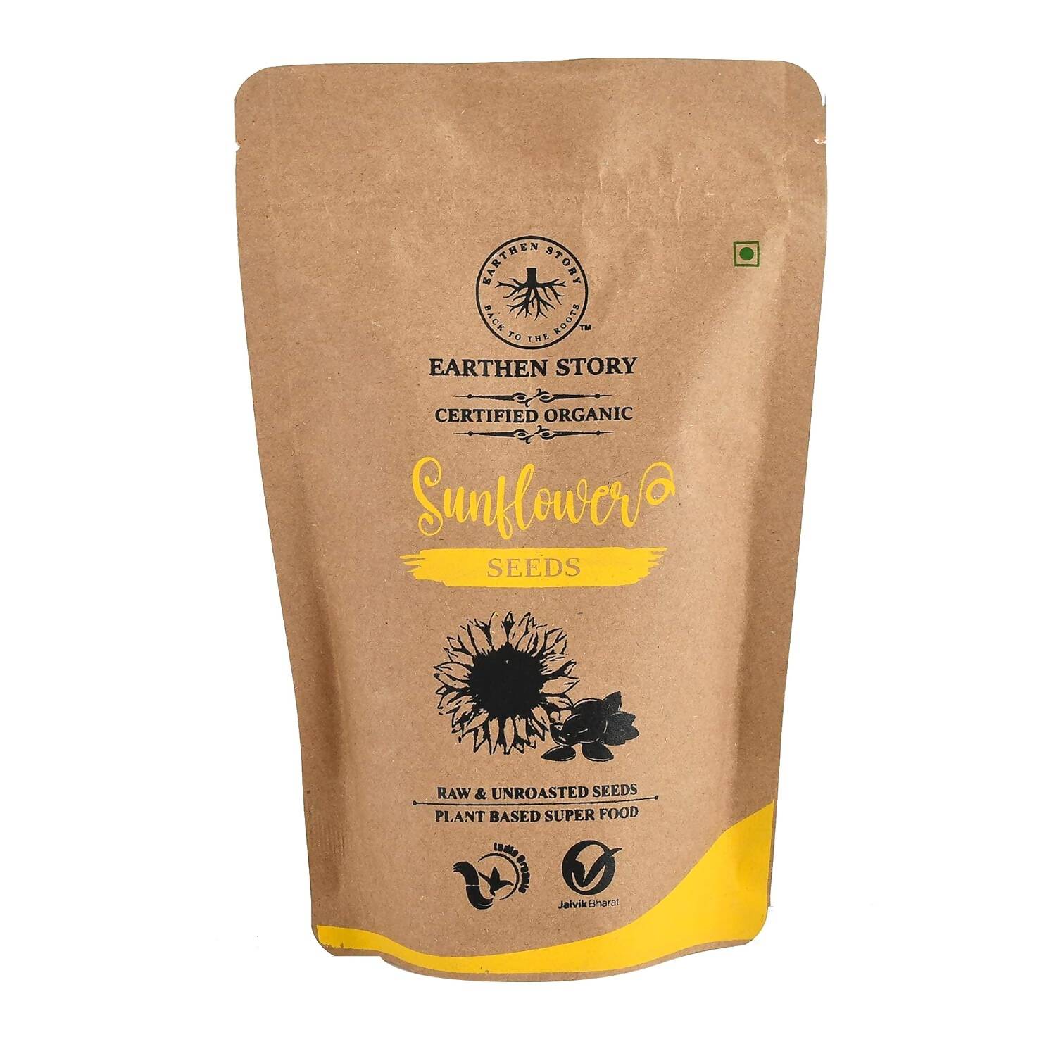 Earthen Story Certified Organic Raw Sunflower Seeds 