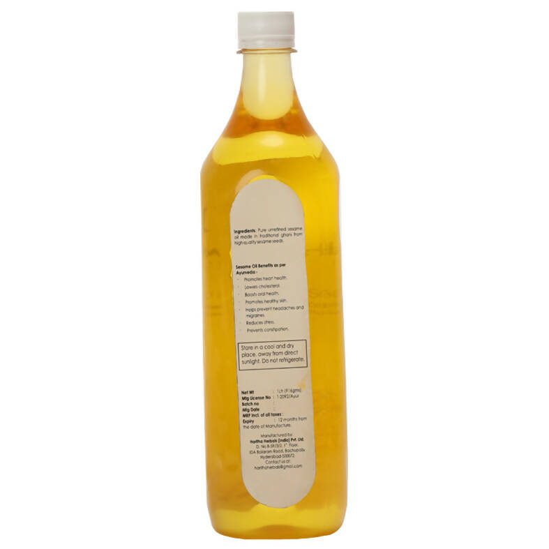 Haritha Herbals Sesame Cold-Pressed Oil 