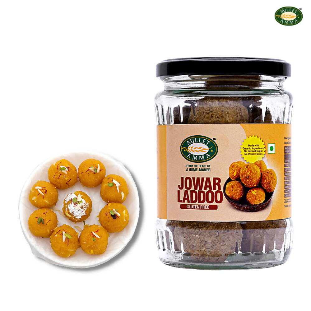 Millet Amma Jowar Laddoo-Made With Jaggery 