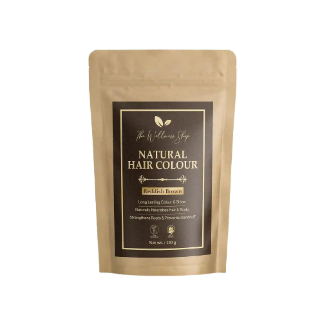 The Wellness Shop Natural Hair Colour - Reddish Brown  Grab2Buy The Wellness Shop Grab2Buy
