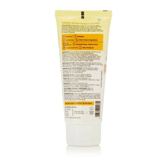 Fabessentials Turmeric Saffron Marigold Face Wash - Grab2buy