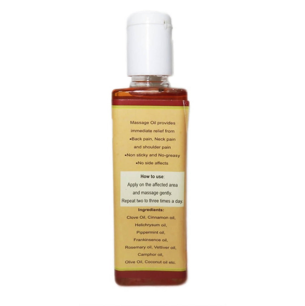 Teja Organics Back Pain Massage Oil 
