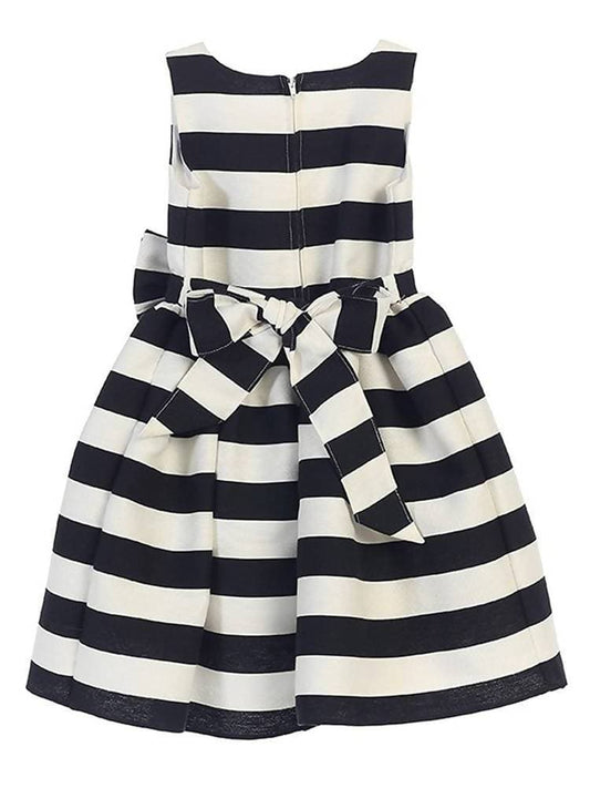 Asmaani Baby Girl Satin Knee Length Frock (AS-DRESS_22147) - Grab2buy