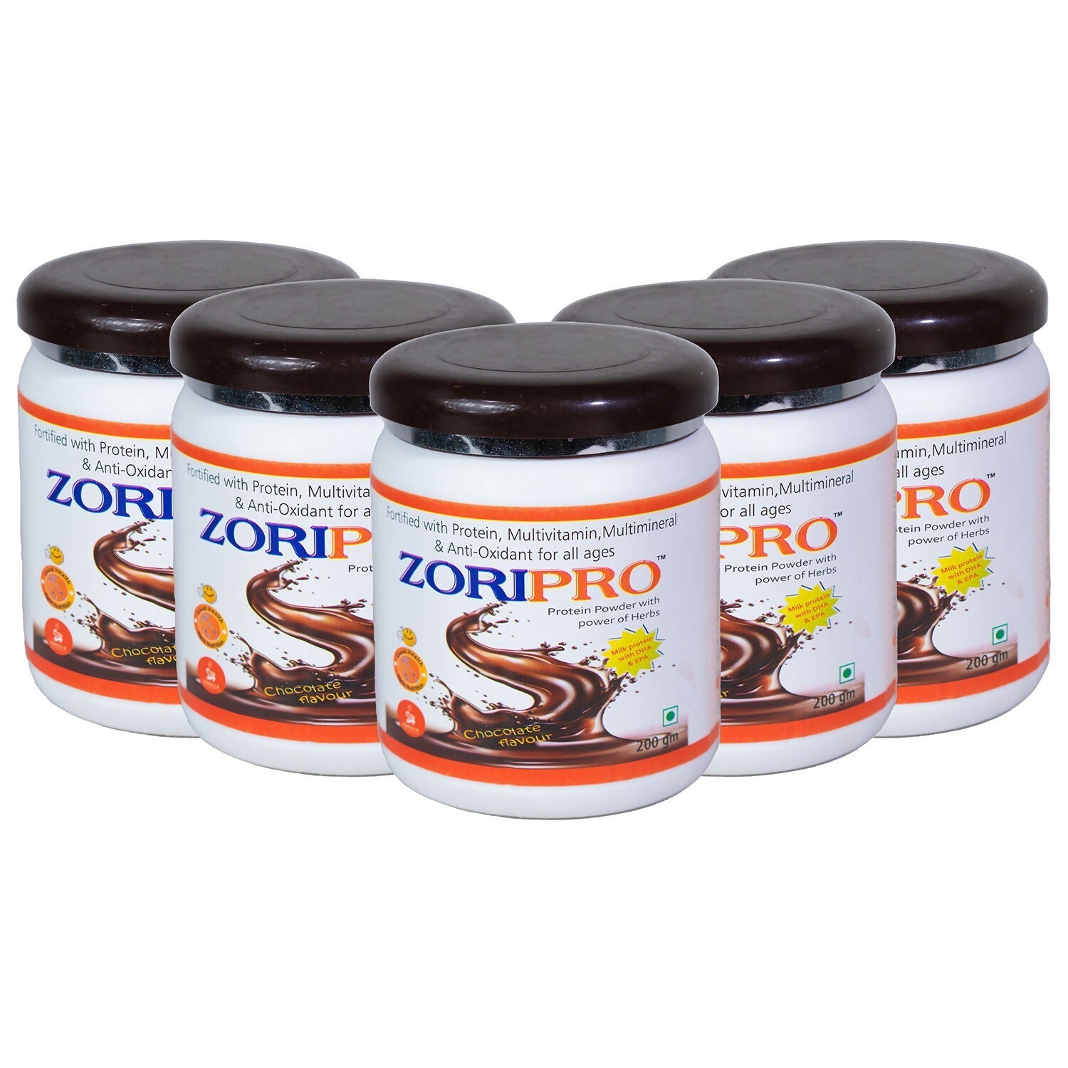 Zorilla Life Science Zoripro Protein Powder - Chocolate I Multivitamin I Multimineral I Anti-Oxidant for all ages I with Power of Herbs 