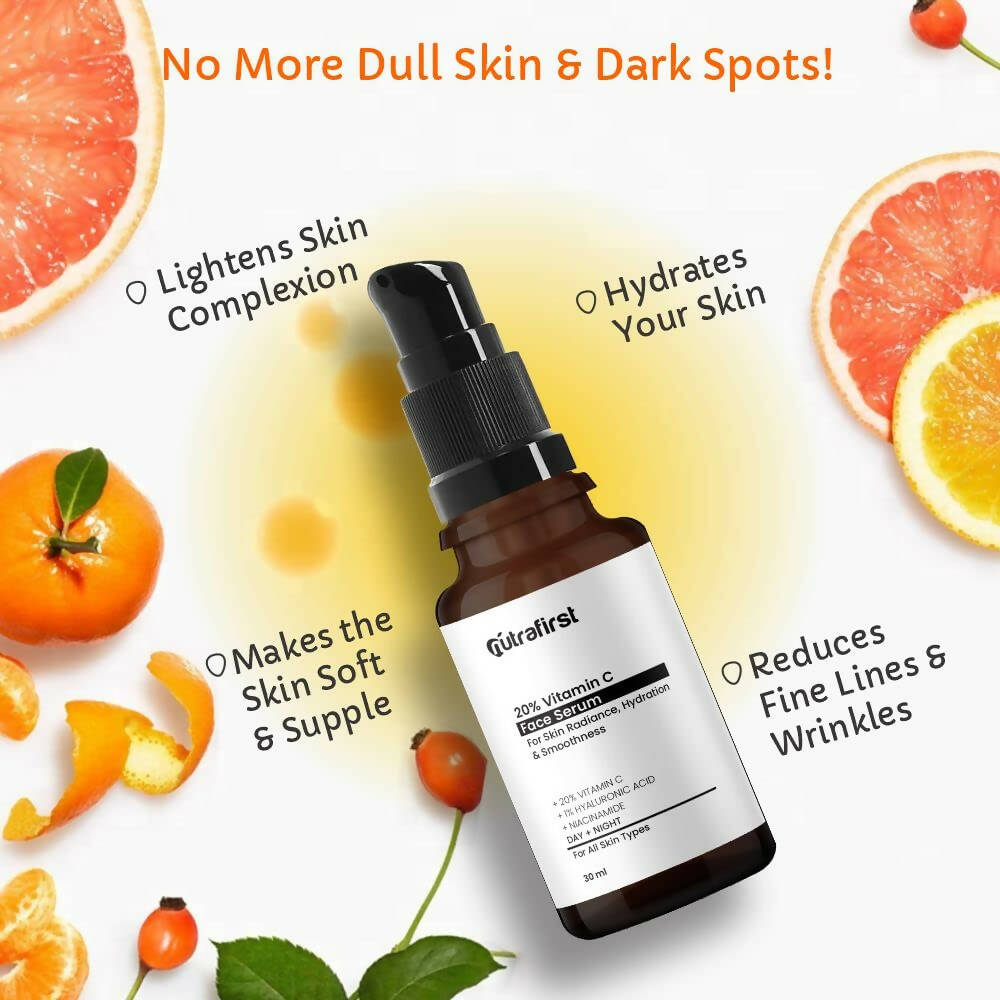 Nutrafirst 20% Vitamin C Face Serum 