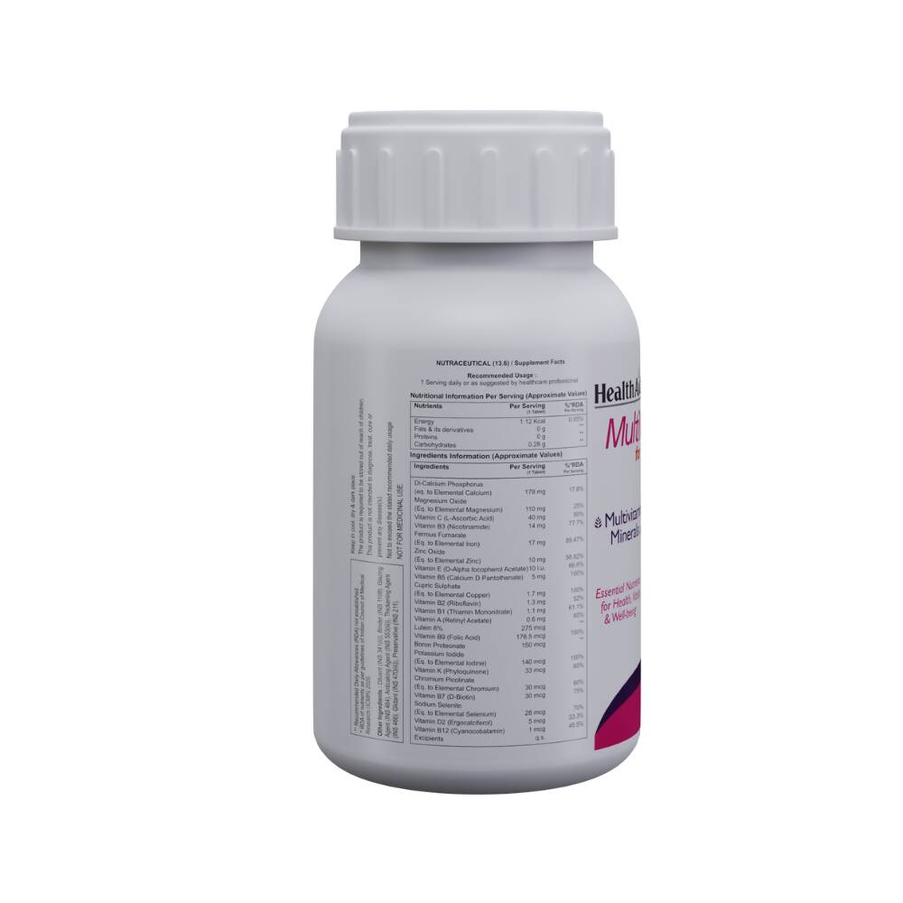 HealthAid MultiMax Tablets for Women 