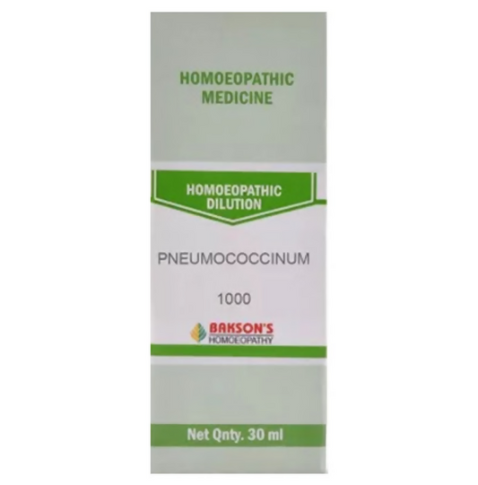 Bakson's Homoeopathy Pneumococcinum Dilution