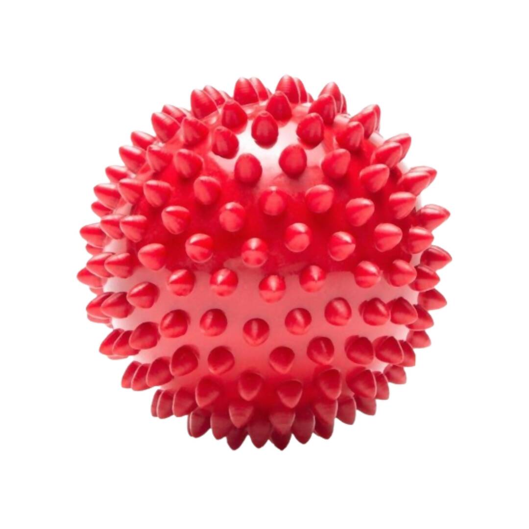 The Dogs Company Natural Rubber Spiked Ball Dog Chew Toy 