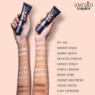 LoveChild By Masaba Gupta Skip Everything Blurring Serum Skin Tint - Gossip Girlfriend 