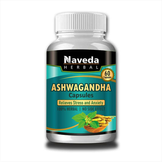 Naveda Herbal Ashwagandha Capsules - Grab2buy
