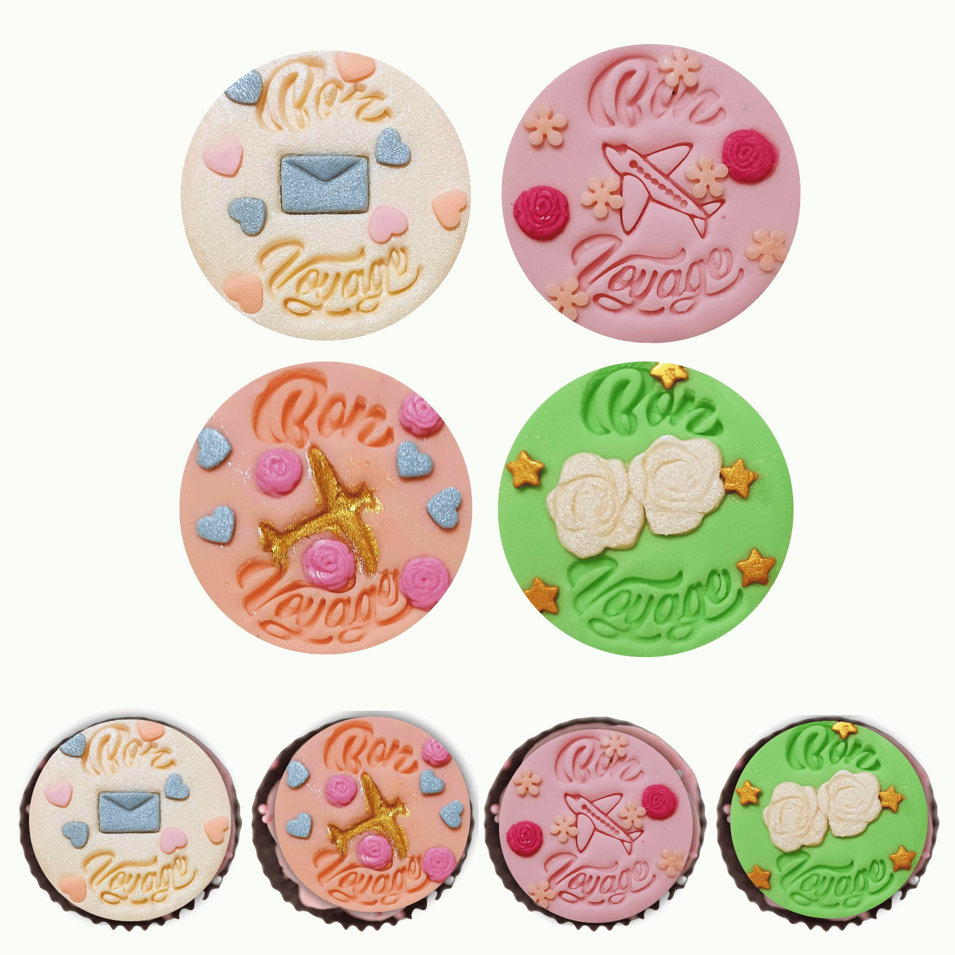 Confect Bon Voyage | Edible Celebration Topper