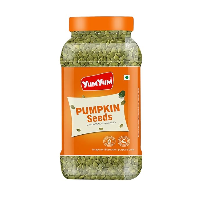 Yum Yum Roasted & Salted Pumpkin Seeds Jar  Grab2Buy Yum Yum Grab2Buy