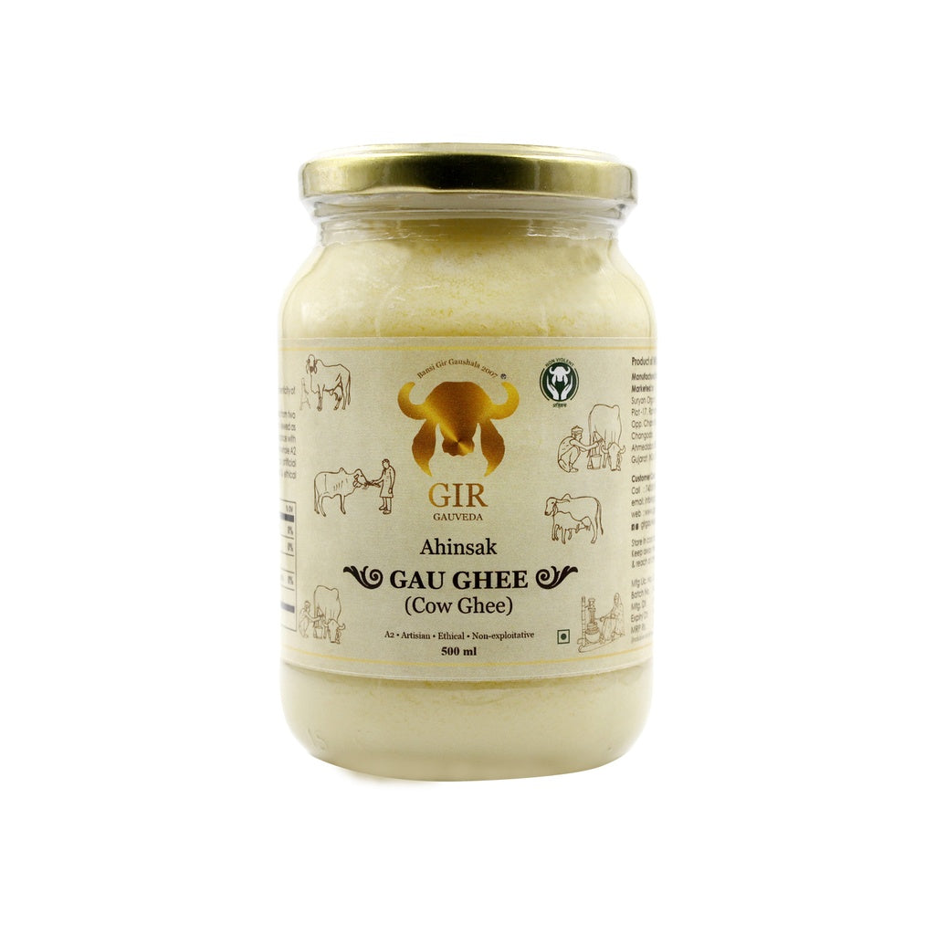 Gir Ahinsak Gau Ghee (A2) Bilona - Distacart