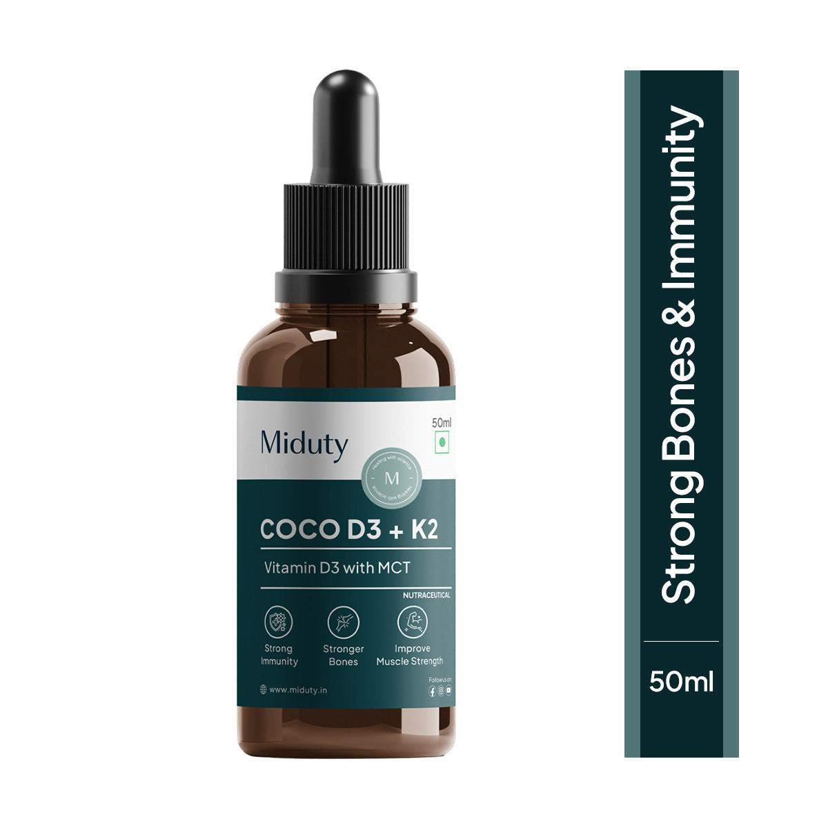 Miduty by Palak Notes Coco D3 in MCT Oil 