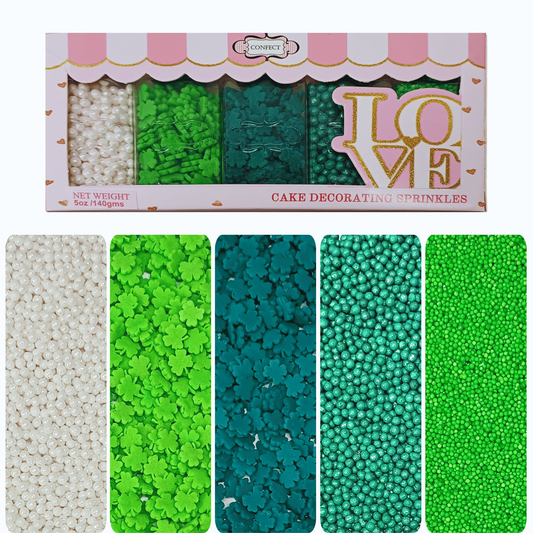 Confect St. Patrick's Sprinkles Multipack 5